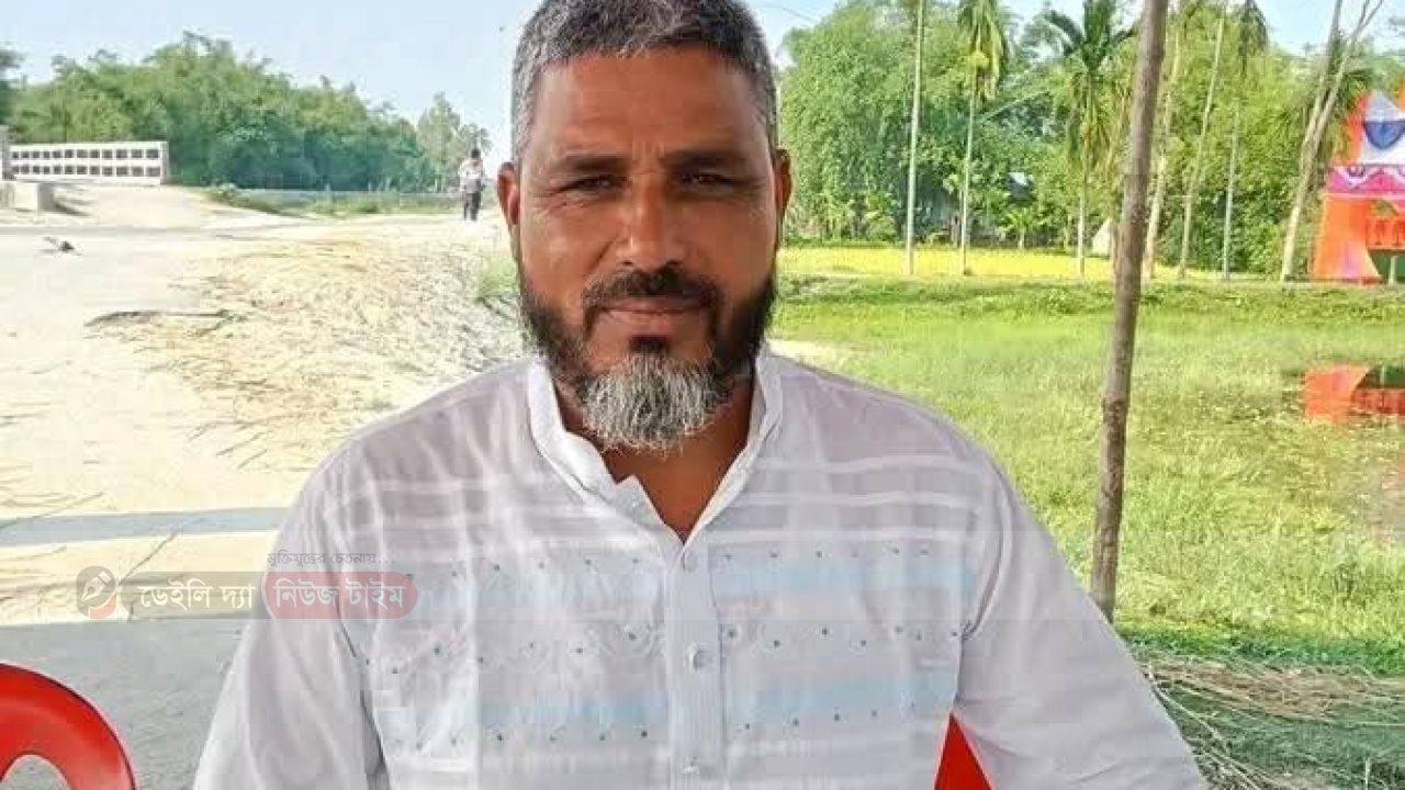 ৯নং কাঁঠালী ইউনিয়নের চেয়ারম্যান পদে দোয়া প্রার্থী হালিমুর রহমান ভানু।