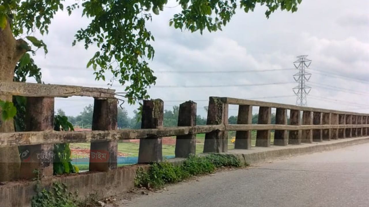 রায়গঞ্জের চাঁনপুরে সরাকারি স্হাপনা কেটে রড চুরি