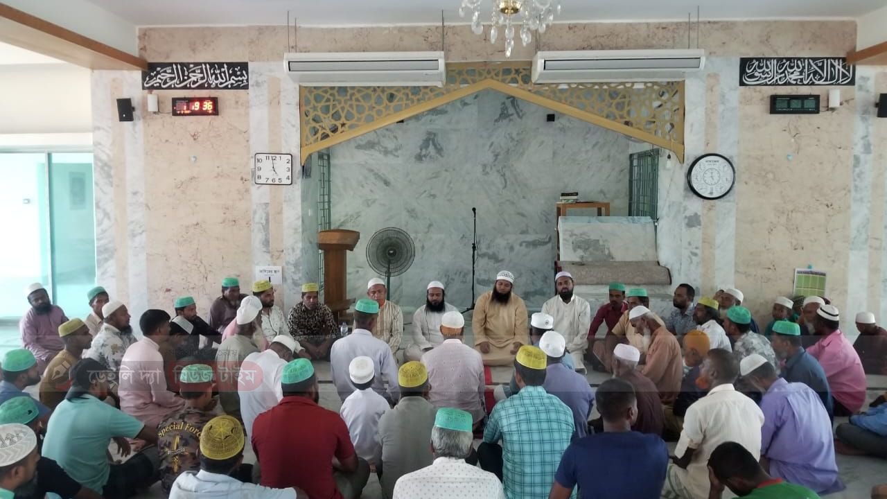 বাঘাইছড়ি পৌর শ্রমিক দলের দোয়া ও মিলাদ মাহফিল অনুষ্ঠিত