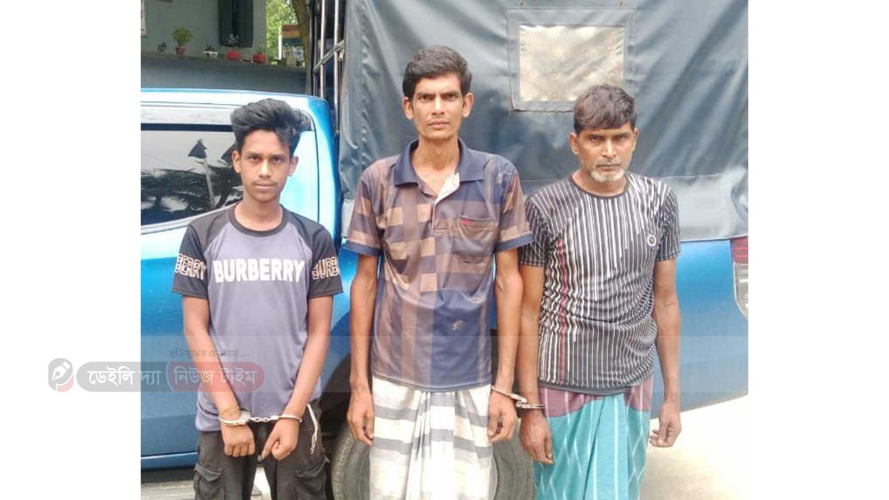 শিবগঞ্জে মাদকবিরোধী অভিযানে গ্রেপ্তার।  