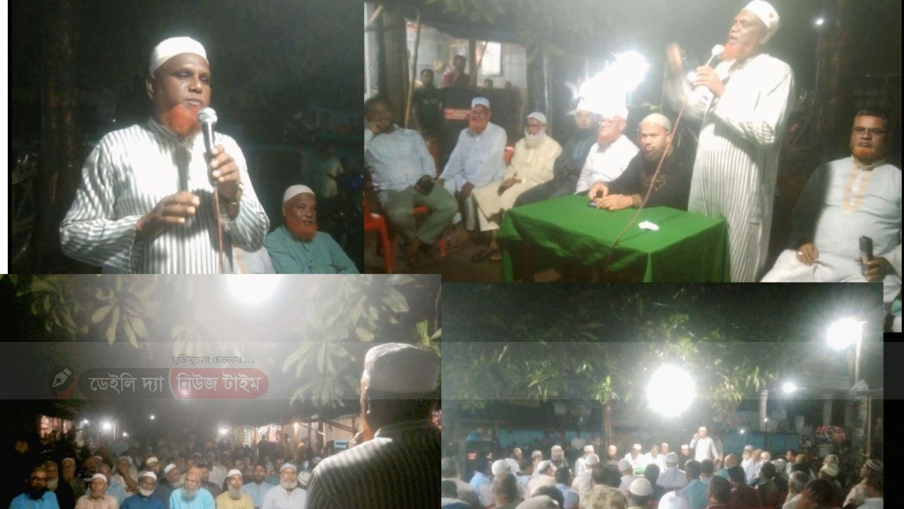 জলঢাকার পৌরসভাধীন ২নং ওয়ার্ডে নির্বাচনী প্রস্তুতি সভায় আলোচনা করেন জামায়াত মনোনীত এম.পি প্রার্থী মাওলানা ওবায়দুল্লাহ সালাফী।