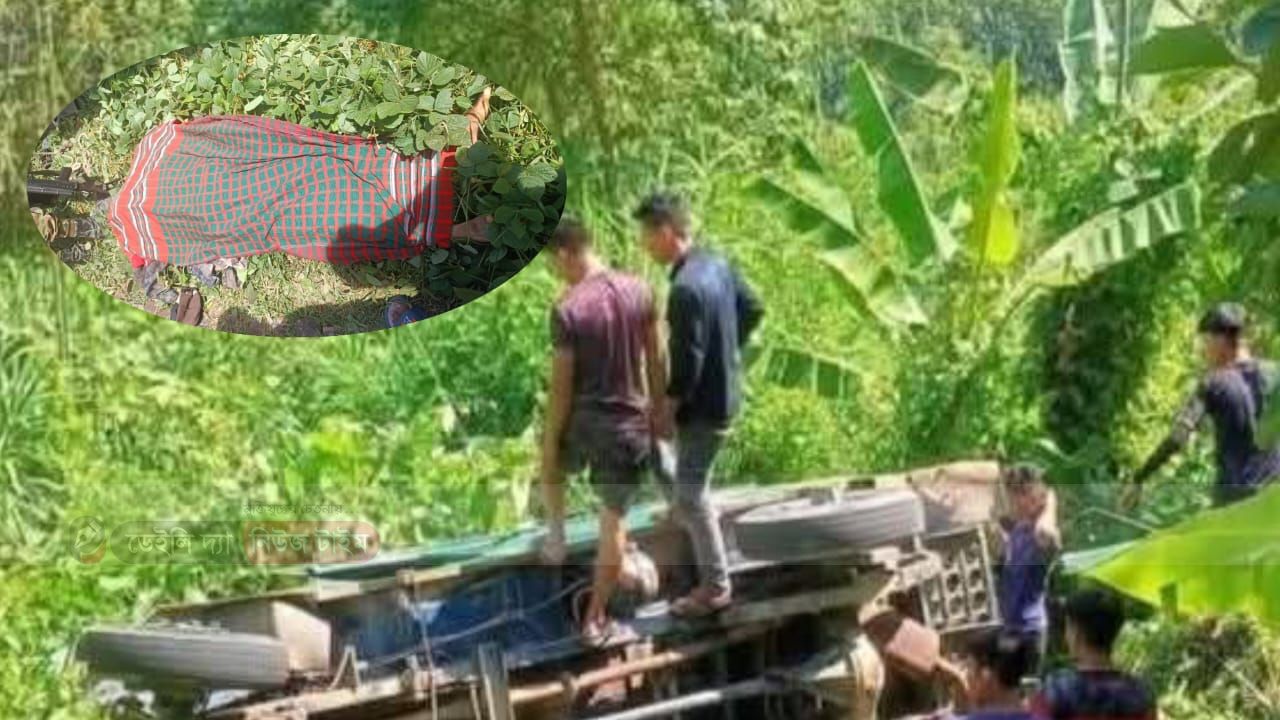 সাজেক থেকে ফেরার পথে জীপ খাদে পড়ে খুলনা বিশ্ববিদ্যালয়ের শিক্ষার্থী নিহত