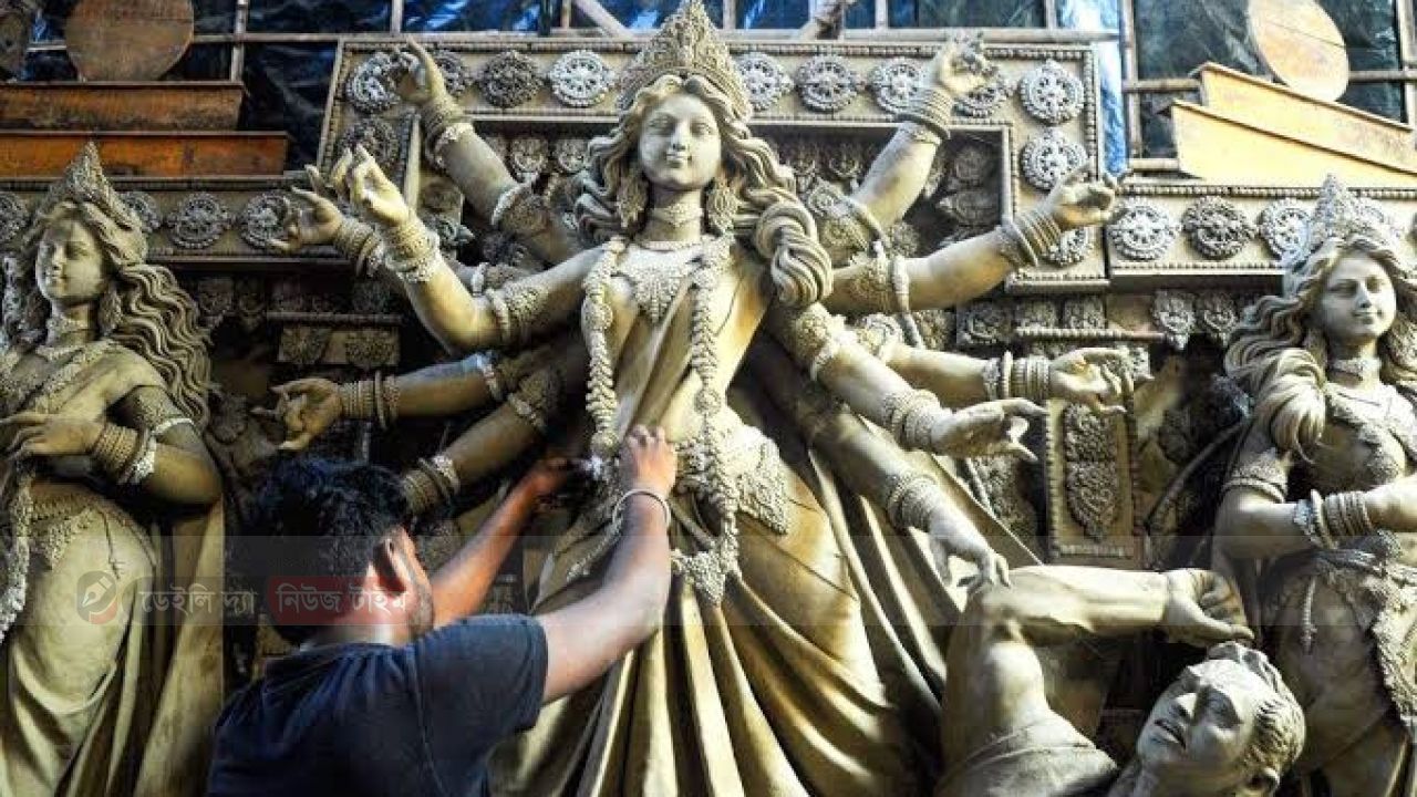 বাদিয়াখালী ইউনিয়ন  জুড়ে চলছে শারদীয় দুর্গাপূজার প্রস্তুতি, 
