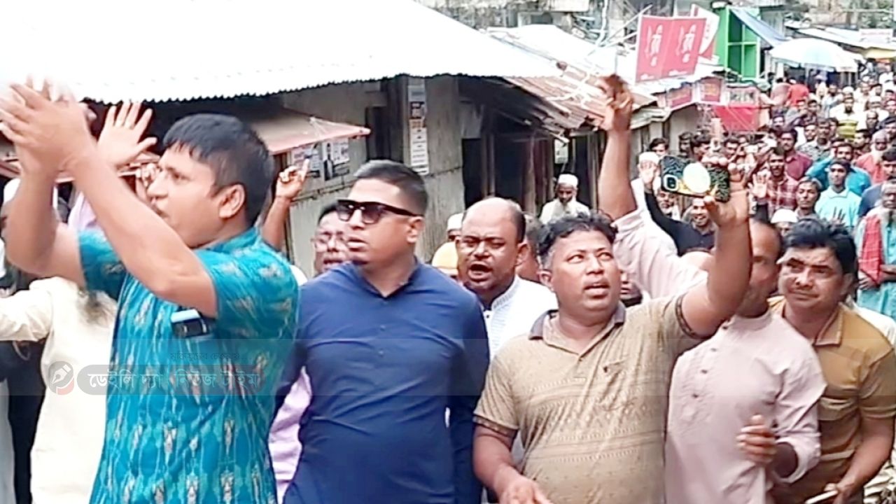 সুনামগঞ্জ শান্তিগঞ্জে (এম.কয়ছর আহমদ) এর ভোট ও দোয়া প্রার্থনায় গণসংযোগ 