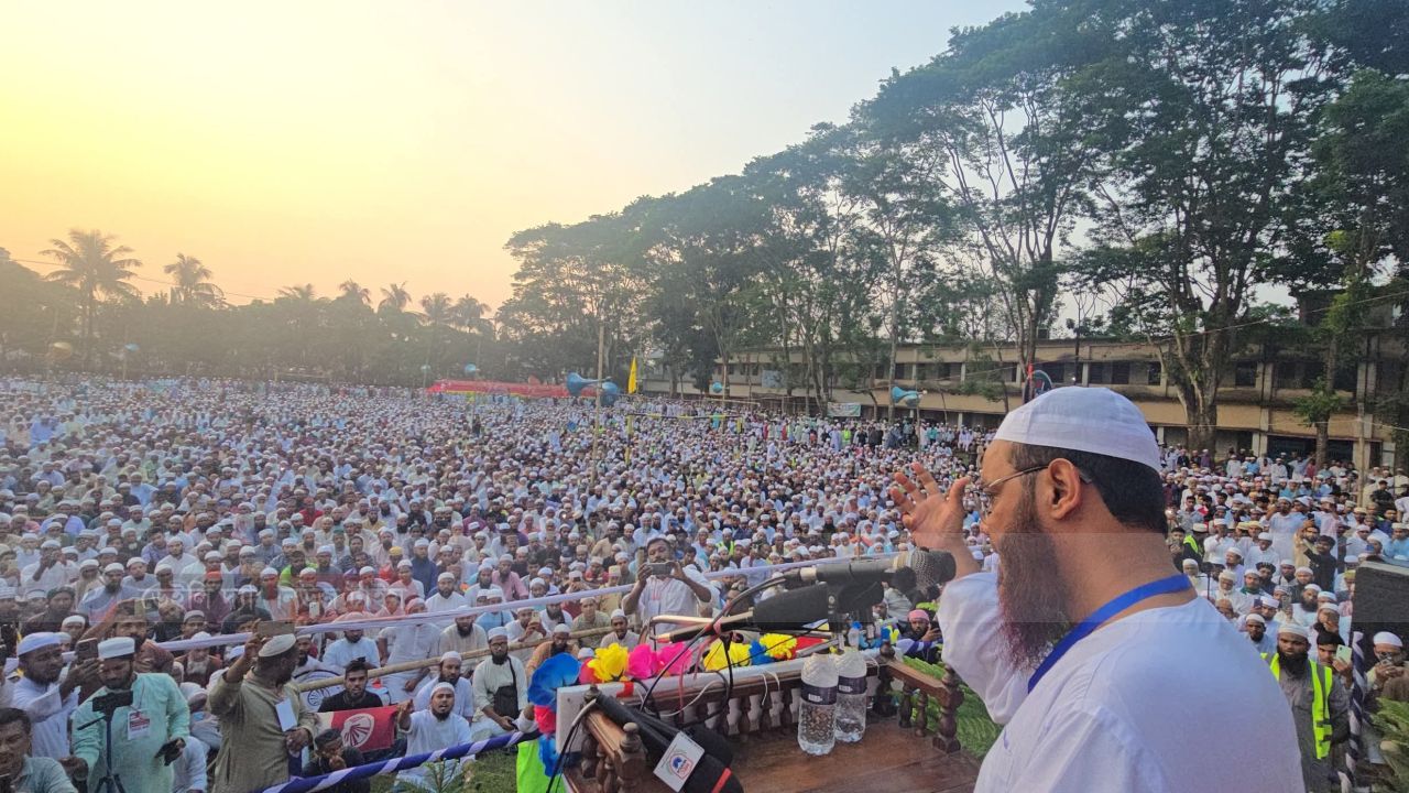 বাকেরগঞ্জে ইসলামী আন্দোলনের বিশাল গণ সমাবেশ