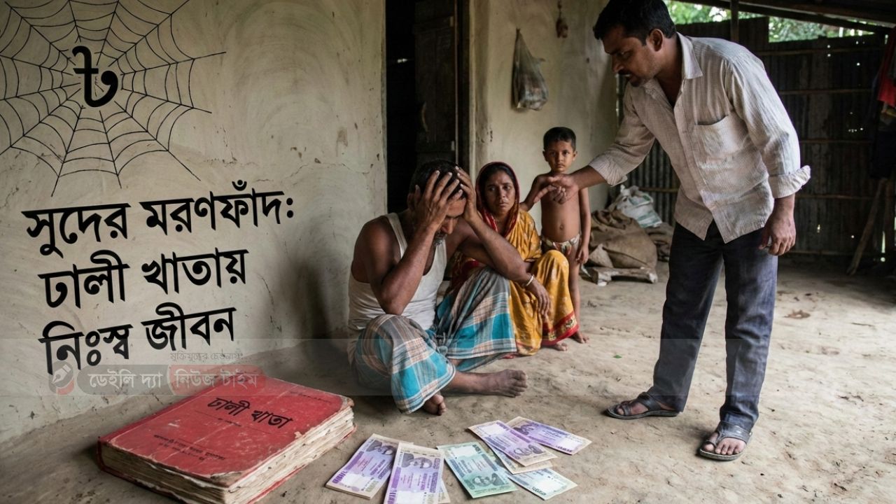 শান্তিগঞ্জে সুদের রক্তচোষা &lsquo;ঢালী খাতা&rsquo; নিঃস্ব হচ্ছে পরিবার আর কতদিন চলবে এই লুটপাট