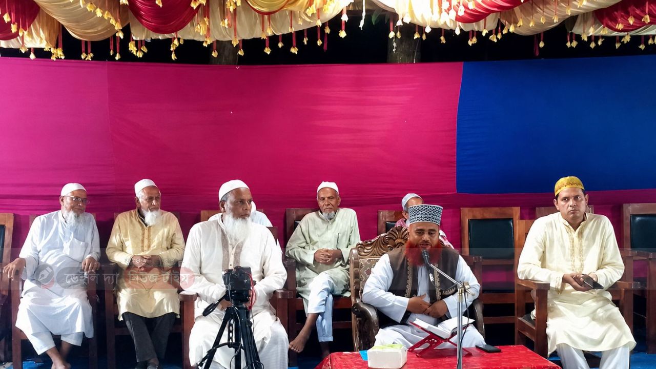 মির্জাগঞ্জ মদিনাতুল উলুম হাফিজিয়া মাদরাসায় দোয়া মাহফিল অনুষ্ঠিত..