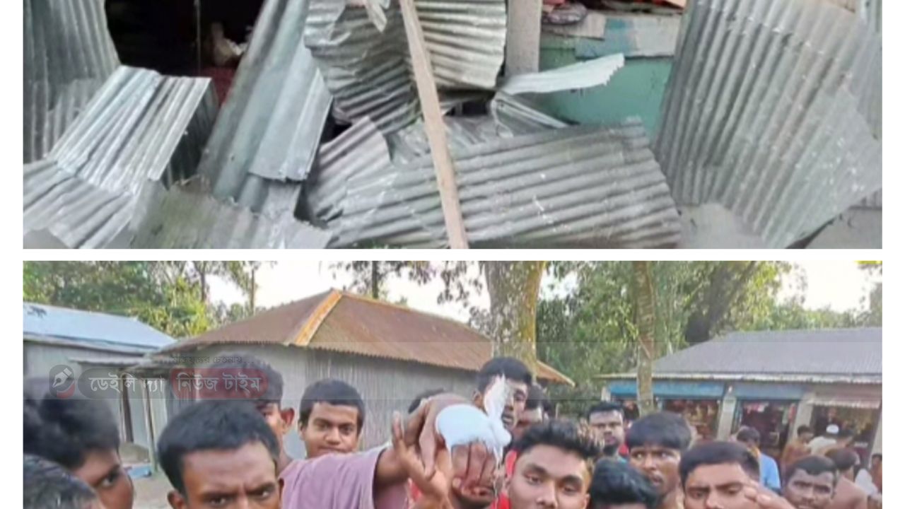 গোবিন্দগঞ্জে চুরির অভিযোগ নিয়ে রণক্ষেত্র: বিয়ের বাড়িসহ ৫ বাড়িতে হামলা, আহত ১৫