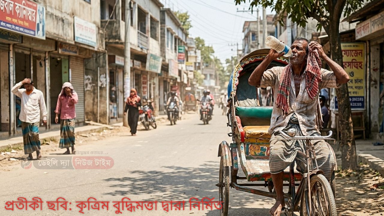 রংপুর অঞ্চলে মৃদু তাপপ্রবাহ: জনজীবনে অস্বস্তি ও জনসচেতনতা বৃদ্ধির আহ্বান